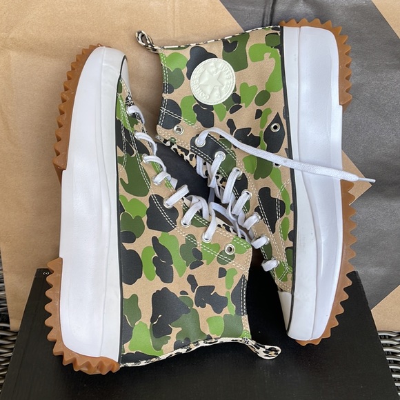 Converse Run Star Hile Hi Candid Ginger/Piquant Grey mens - Picture 12 of 16